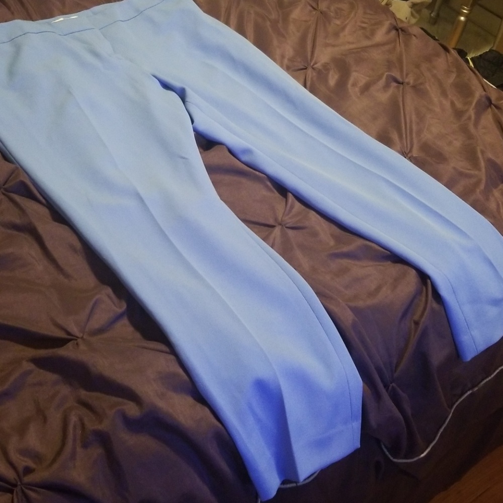 NWOT Kasper ankle dress pants in powder blue